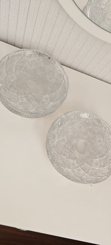 uşaqlar üçün qaşıqlı boşqablar: Kasalar, 4 ədədli dəst, Şüşə — 2