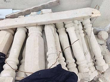 profil 40×40: Məhsul: Təbii daşdan dekorativ məhəccər balyasinləri və üst başlıqlar — 4