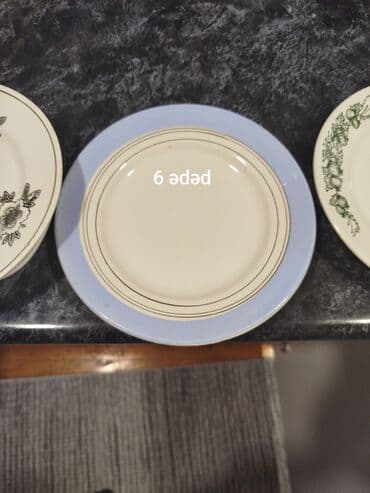 nelbeki: Boşqablar, Keramika, SSRİ — 6