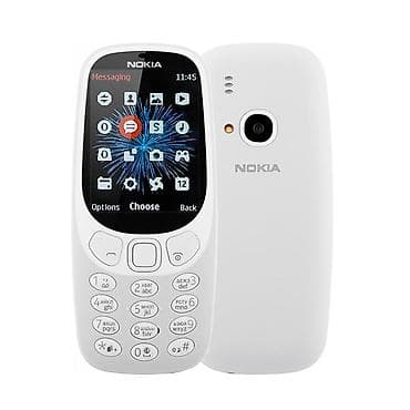 nokia sensor: Nokia 3310, < 2 GB Memory Capacity, rəng - Gümüşü, Düyməli — 1