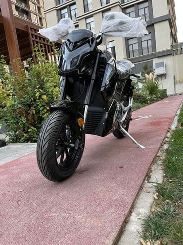 электро мопед: Elektrik motosiklet – şəhər üçün idman üslublu “naked” dizayn 0 km — 5