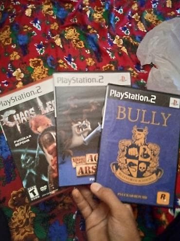 аудио усилитель купить: Real alıcıya 55mPlayStation 2 Slim oyun konsolu. Komplektə şəkildə — 7
