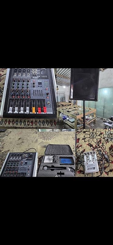 Dinamik yamaha Sistem yamaha Mikrofon şur original Öz sistemi və öz