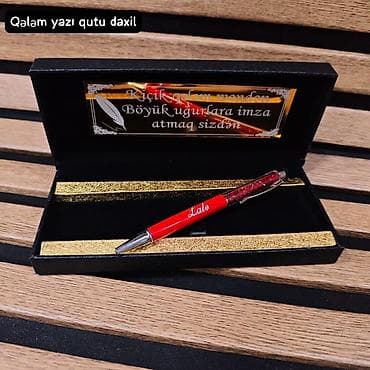 defter uzu sekilleri: Şəxsi yazılı hədiyyəlik qələm seti - Fərdiləşdirilmiş yazı ilə qələm — 2