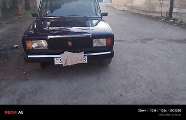 vaz rulu: LADA 2107 sedan - Kuzov: klassik “Jiquli” gövdəsi, 4 qapı - Rəng — 5