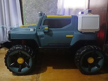 Uşaq geyimi və ayaqqabıları: Uşaqlar üçün elektrikli minik maşını - İki nəfərlik oturacaq: süni — 6