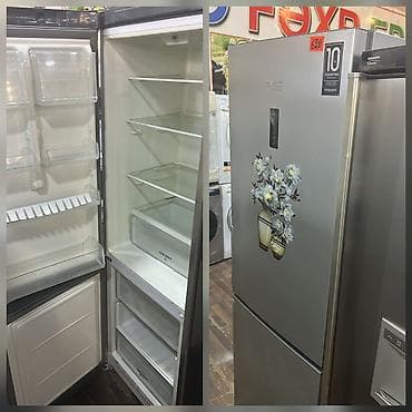 metbex soyuduculari: 2 qapılı Hotpoint Ariston Soyuducu Satılır, rəng - Gümüşü — 1