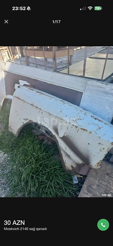 vaz 2106 abirsofka: Sağ ön, Moskvich 2140 — 1