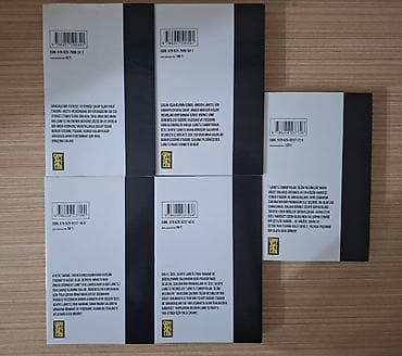gumuş pullar: Manga set Jujutsu Kaisen 1,2,6,7,8 ci ciltler qalib qalanlari — 2