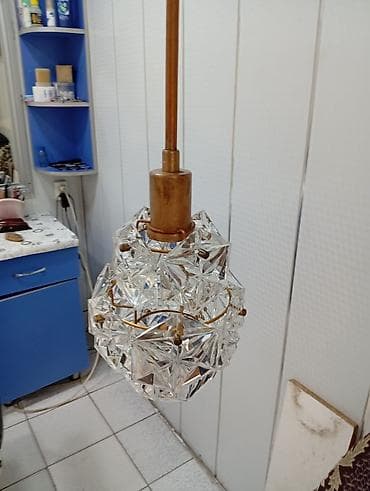 tom xrustal: Çılçıraq, 1 lampa, Xrustal — 8