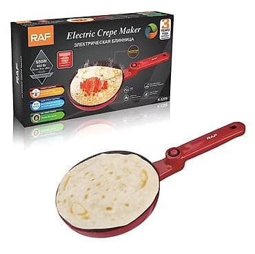 kamputer ucuz: RAF Electric Crepe Maker (R-5209) – Elektrik blinçak/krepl tavası - — 1