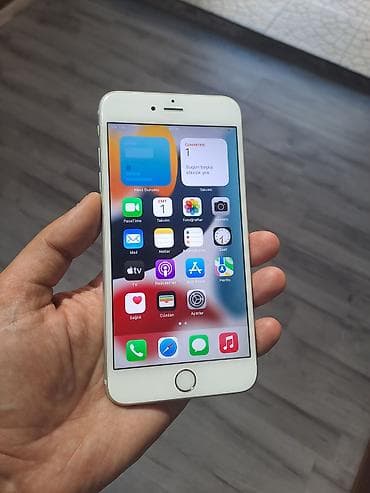 IPhone 6s Plus, 32 GB, Gümüşü, Barmaq izi lalafo.az -da IPhone 6s Plus, 32 GB, Gümüşü, Barmaq izi