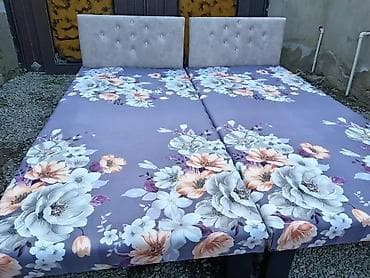 Təzə çarpayılar. 1 nəfərlik çarpayılar 60 manat. 2 nəfərlik taxt 110