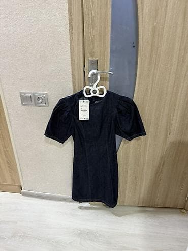 hicab donları: Denim qısa don - Rəng: tünd göy (dark indigo) - Material: denim/cins — 2