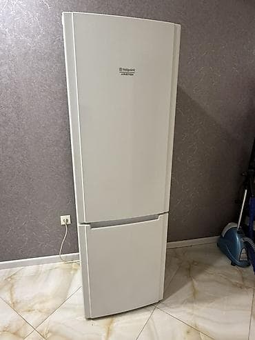 Plitələr və bişirmə panelləri: 2 qapılı Hotpoint Ariston Soyuducu Satılır, rəng - Ağ — 1