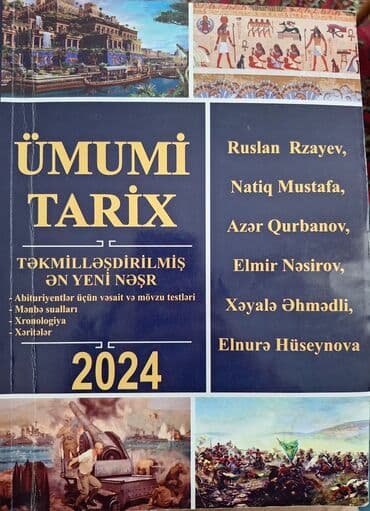 Məhsul: “Ümumi Tarix – Təkmilləşdirilmiş ən yeni nəşr (2024)” Çox az lalafo.az -da Məhsul: “Ümumi Tarix – Təkmilləşdirilmiş ən yeni nəşr (2024)” Çox az