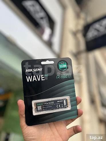 Kompüter ehtiyyat hissələri: Rəqəmsal yaddaş tutumu: 512 GB 🪐Sərt disk interfeysi: NVMe 🪐Bağlantı — 1