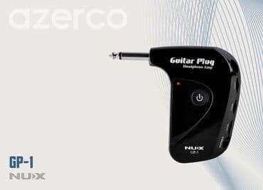 modem guclendirici: NUX GP-1 qara rəngli qulaqlıq gücləndiricisi. Gitara ilə birbaşa — 2