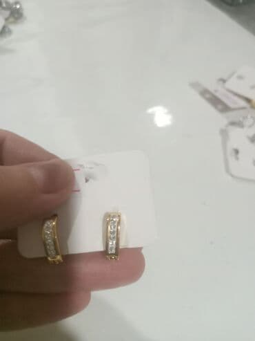 oriental reqs paltarlari: Zərgərlik dəsti – müxtəlif modellərdə sırğalar - Ay və ulduz motivli — 8