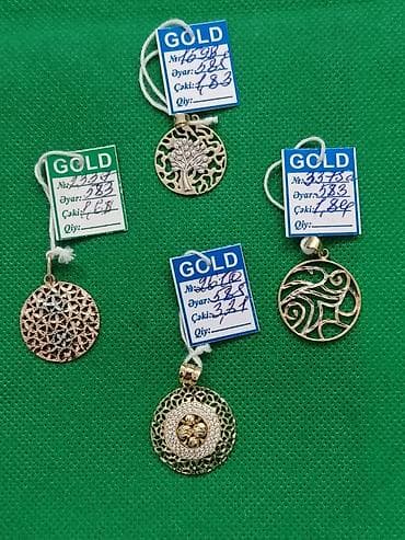 dini uzuk: Dini bəzək, Sarı qızıl, 585 Əyar — 6