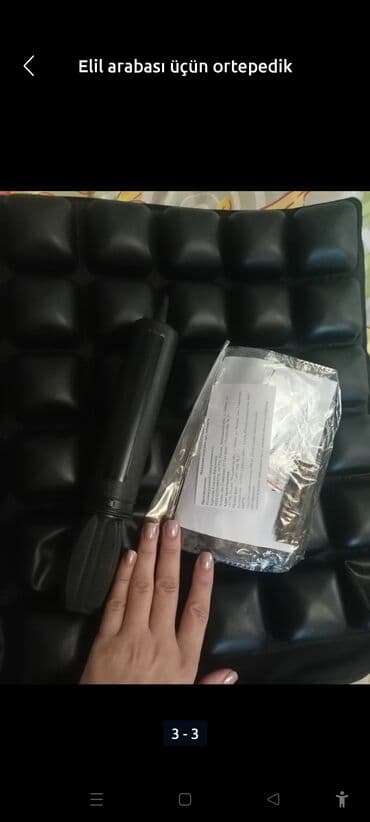 oksigen balonu icin reduktor: Əlil arabası üçün hava yastığı oturacaq üçün 35azn — 3