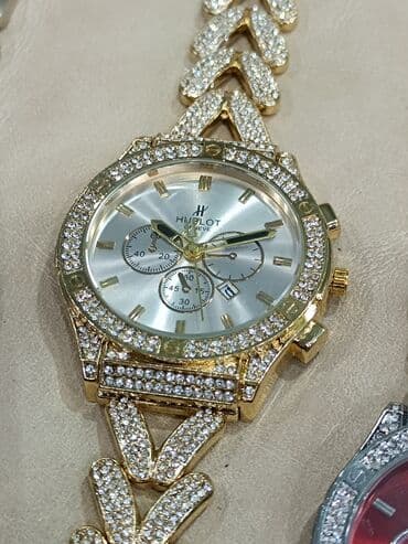 sep klonlari: Yeni, Qol saatı, Hublot, rəng - Gümüşü — 1