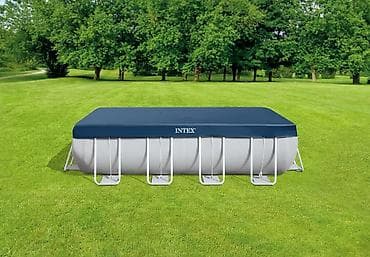 bas gitara: INTEX karkazlı hovuz üçün örtük 400x200 cm ölçüdə qiyməti 35 azn — 1