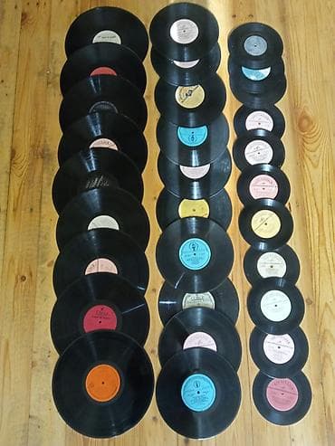 vinil: Plastinkalar biri 2 manat — 1