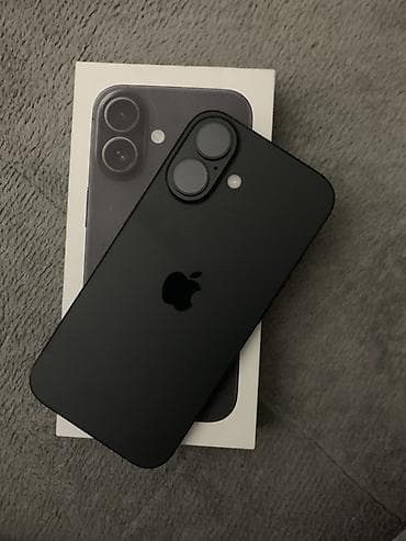 iphone 16 az: IPhone 16, 128 GB, Qara, Face ID — 1