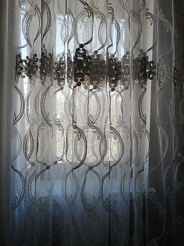 ari mumu satilir: Təzə. Gloria pərdə tül galeriyasından alınıb. Real eni 6 metr, lakin 3 — 2