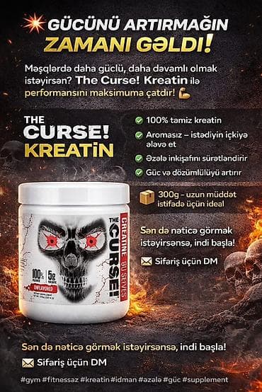 Kreatin Çəki: 201 - 500 g
