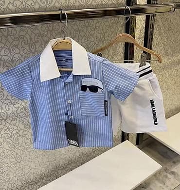 kinder stranger things: Uşaq geyim dəsti – Karl Lagerfeld Kids - 2 parçadan ibarət komplet — 1