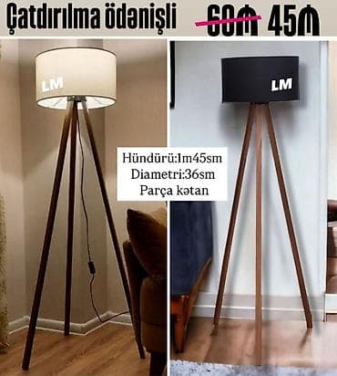 egger laminat: Yeni lampalar✨TORŞER Qiymət : 45₼ Ölçü:hün 1m45smxdiametri36sm — 3