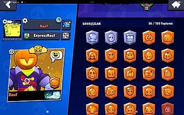 Brawl Stars oyunu üçün “Başısız Stu” (Headless Stu) obrazı/ski­ni — 2
