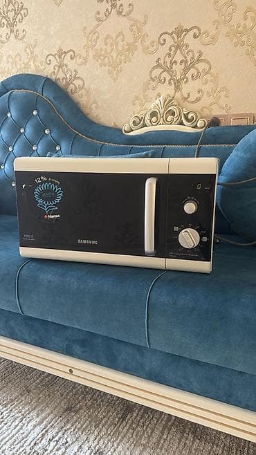 Mikrodalğalı soba Samsung, Ayrıca dayanan, Qril ilə, Yeni