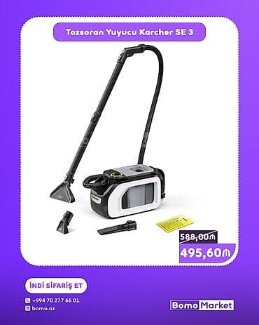 plisos: Tozsoran Yuyucu Karcher SE 3 - Dərin təmizləmə üçün ekstraktor tipli — 1