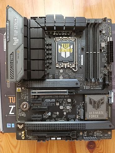 intel core i7: ASUS TUF Gaming Z790-PLUS WIFI anakarti - Çipset: Intel Z790 - Soket — 1