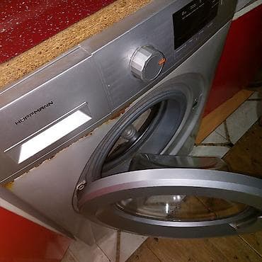 samsung galaxy a10 ekran təmiri: Hoffmann ön yükləməli paltaryuyan maşın - Rəng: gümüş/boz, ön şüşə — 2