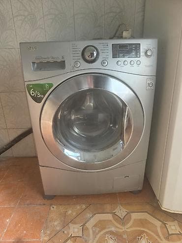 ikinci el printer: Paltaryuyan maşın LG, 6 kq, İşlənmiş, Avtomat, Qurutmasız, Kredit yoxdur, Ünvandan götürmə — 1