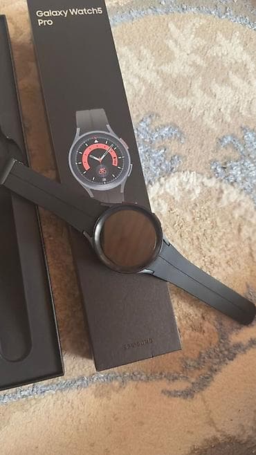 smart box: Samsung Galaxy Watch5 Pro – qara titan - Model: Galaxy Watch5 Pro — 1