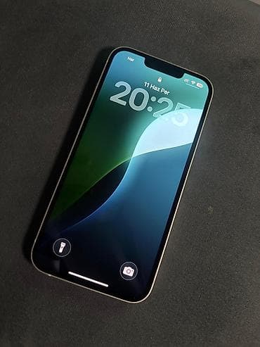 iphone 13 qiyməti: IPhone 13, 128 GB, Ağ, Zəmanət, Simsiz şarj, Face ID — 1