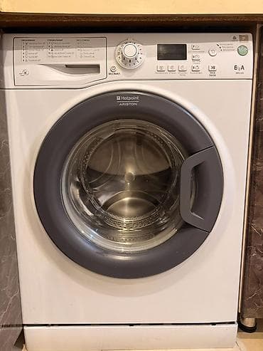 ariston alan: Paltaryuyan maşın Hotpoint Ariston, 6 kq, Avtomat, Qurutmasız — 4