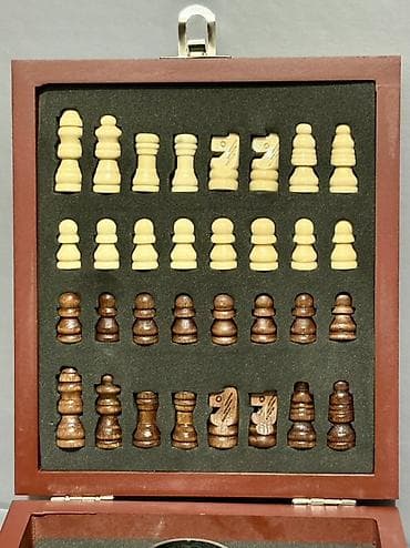 Другое для спорта и отдыха: Şahmat və Şərab Aksesuarları Dəsti – taxta qutu Məhsul təsviri: - İki — 4