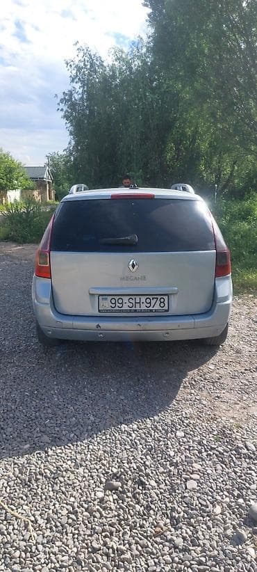 reno kangoo: Renault Megane II Grandtour (universal/kombi), gümüşü rəng. - Kuzov — 2