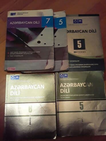 ingilis dili luğət kitabı: "Azerbaycan dili" derslikler.Есть еще разные учебники, тесты, словари — 9
