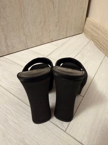 laurent: Сабо, Размер: 37, цвет - Черный, Новый — 4