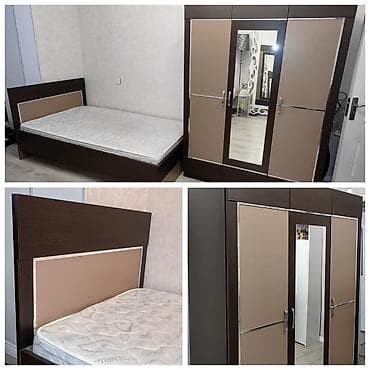 stol ev ucun: 1 çarpayı. 1 paltar dolabı.1 ədəd açılan masa. 1 ədəd taxt döşəyi — 5