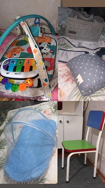 Uşaq üçün dəst – müxtəlif əşyalar - Musiqili inkişaf xalçası