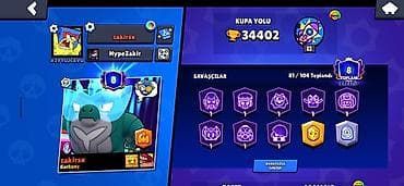 Brawl Stars hesabı old seyler coxdu icinde 2020 hesabidi tecili
