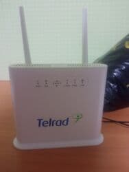 Telrad Wi‑Fi router Xüsusiyyətlər: - İki xarici antena – daha güclü